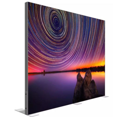 Διπλή δευτερεύουσα επίδειξη 1000x2200x80mm θαλάμων εμπορικών εκθέσεων κιβωτίων SEG ελαφριά για το θάλαμο EXPO