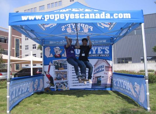 3x4.5m σκηνών υπαίθριος θόλων λαϊκός επάνω Gazebo σκηνών πτυσσόμενος για τη διαφήμιση