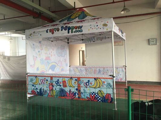3x4.5m σκηνών υπαίθριος θόλων λαϊκός επάνω Gazebo σκηνών πτυσσόμενος για τη διαφήμιση
