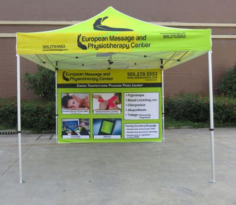 3X3 3x4 που διπλώνει την υπαίθρια σκηνή Gazebo έκθεσης ορθογωνίων εμπορικών εκθέσεων σκηνών θόλων