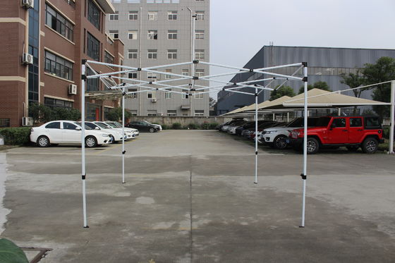 Πτυσσόμενη σκηνή θόλων κατωφλιών Gazebo 10x10 αλουμινίου διευθετήσιμη για τη στρατοπέδευση
