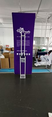 250gsm PE μορφωματικός εμπορικών εκθέσεων έκθεσης φωτισμός 3X3 στάσεων θαλάμων επίδειξης αναδρομικά φωτισμένος