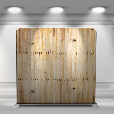 Σκηνικό Backwall 8ft θαλάμων φωτογραφιών υφάσματος έντασης αργιλίου για το γαμήλιο γεγονός